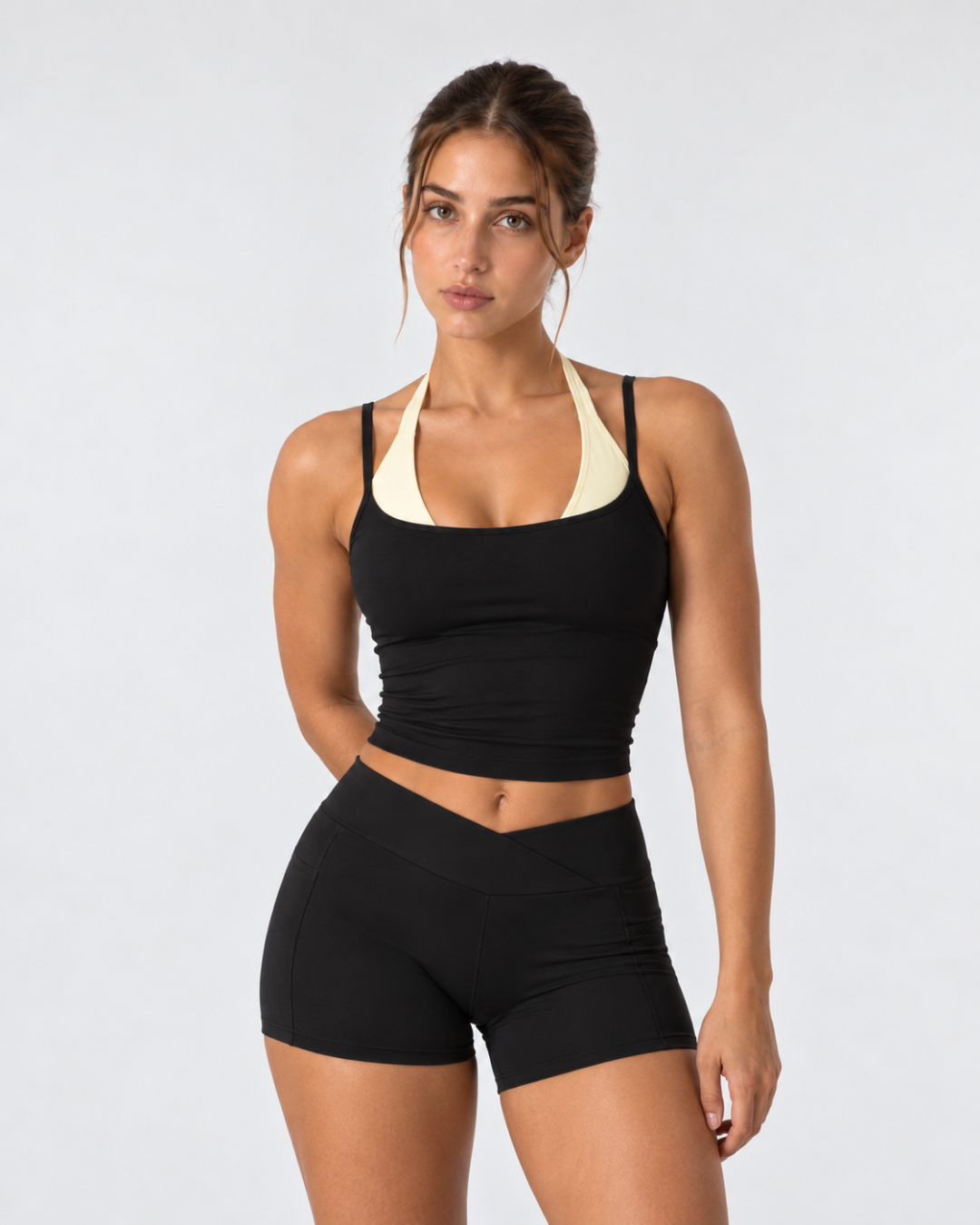 WILLED Double Layer Vest Black