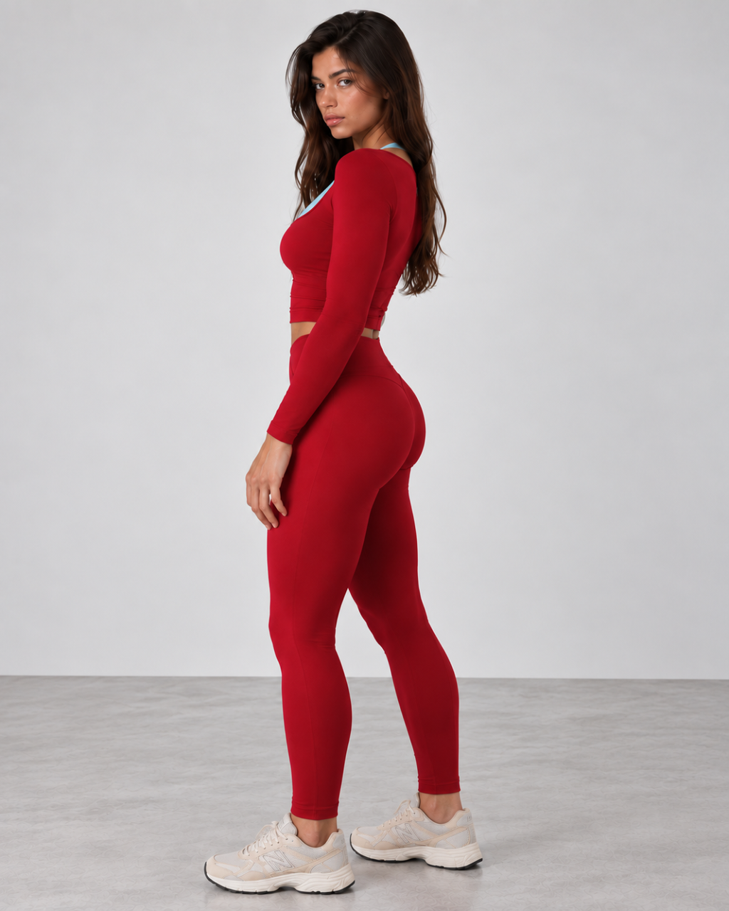 WILLED Sculpt Seamless Legging Red