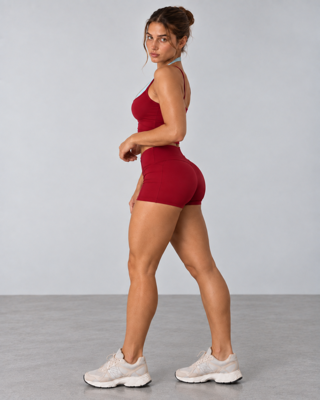 WILLED Sculpt Shorts Red